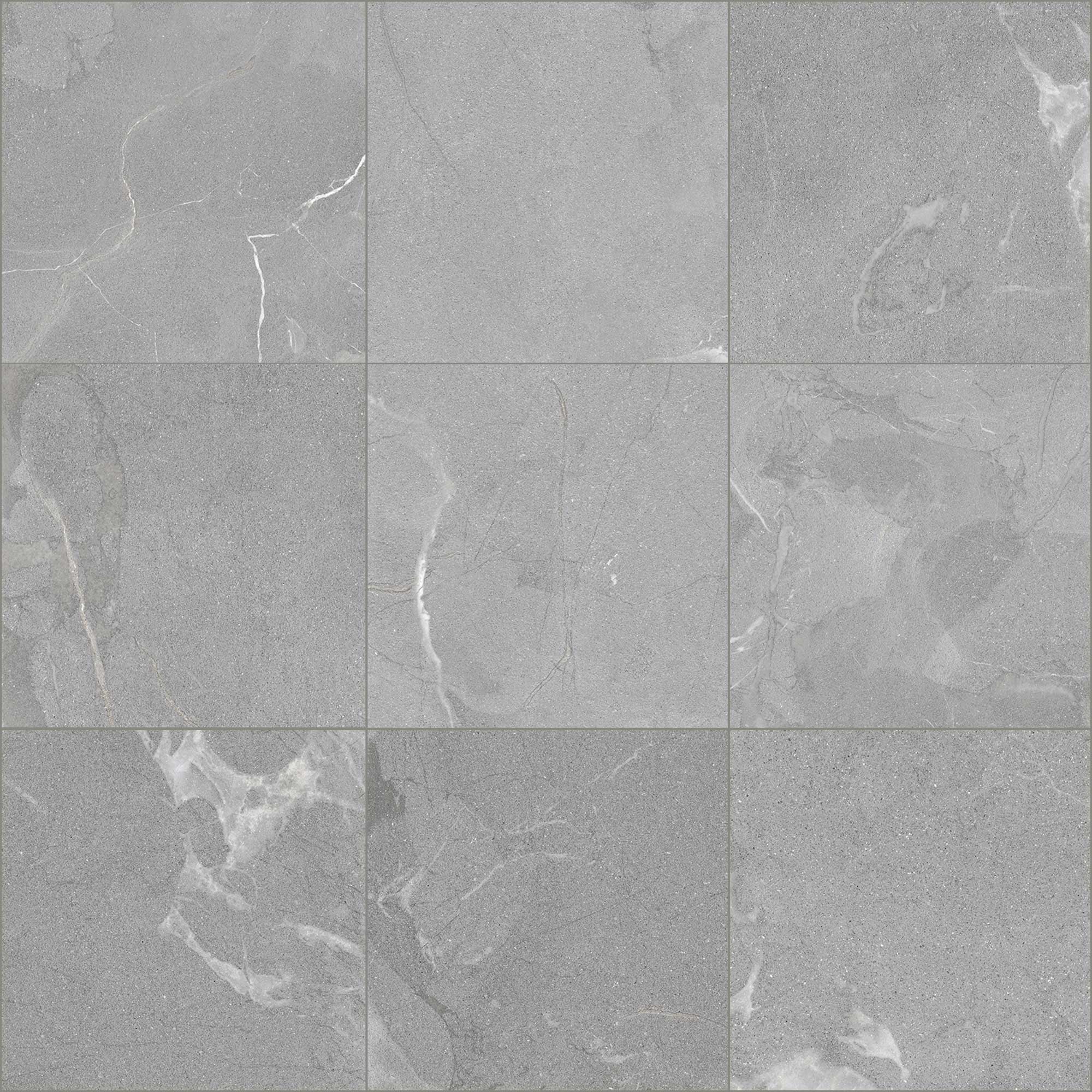 Klinker Coem Ceramiche Mea Lapis Grigio Grå Scuro 60x60 cm