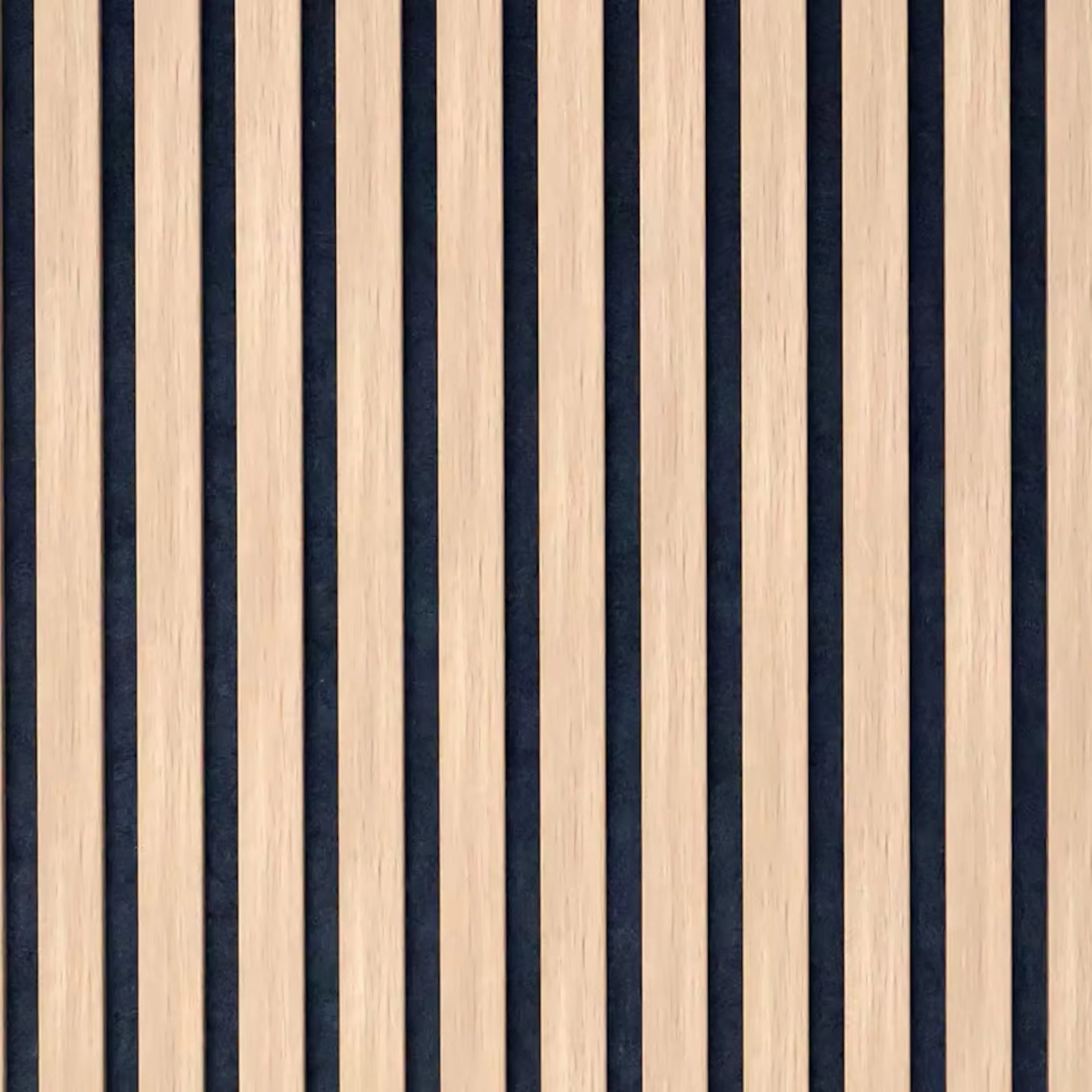 Akustikpanel Lundbergs SPA Svart Filt 2680x615x24 mm