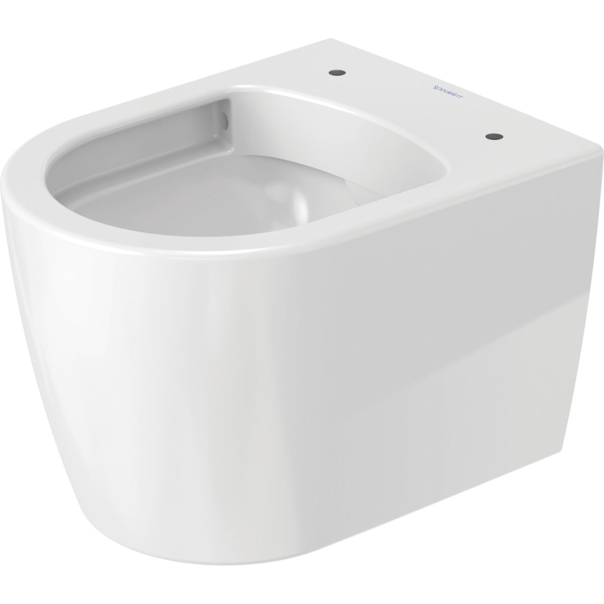 Vägghängd Toalettstol Duravit ME by Starck Rimless 253009 utan Toalettsits