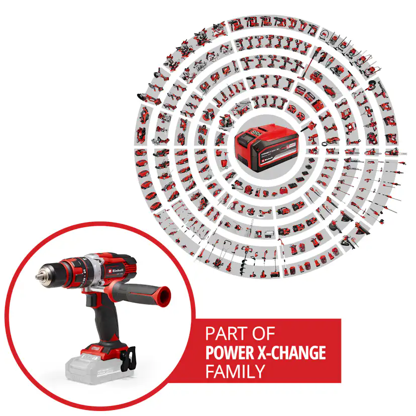 Slagborr/Skruvdragare Einhell TE-CD 18/48 Li-i-Solo