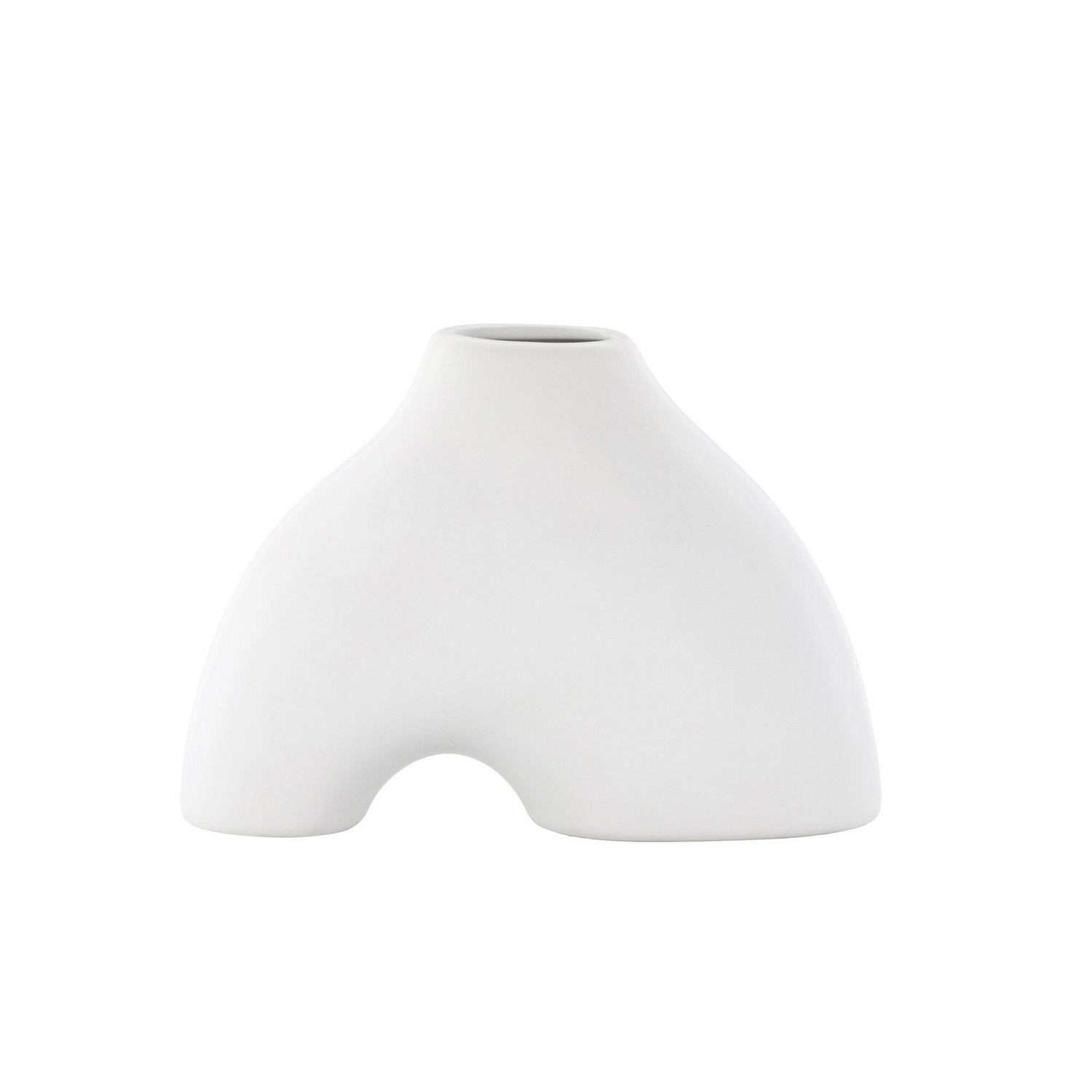 Kento Vase - White - 21*8*15Hcm Vit