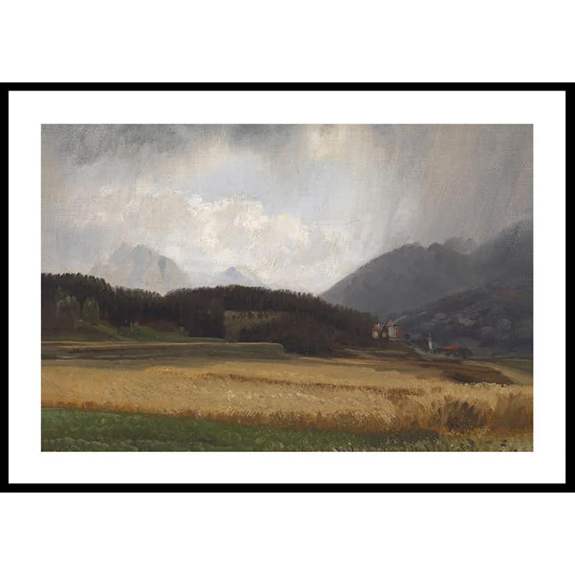 Poster Gallerix Regenstimmung Über Igls By Anton Hlávacek