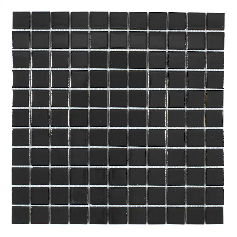 Mosaik Arredo Titan Svart Blank 2,5x2,5 cm