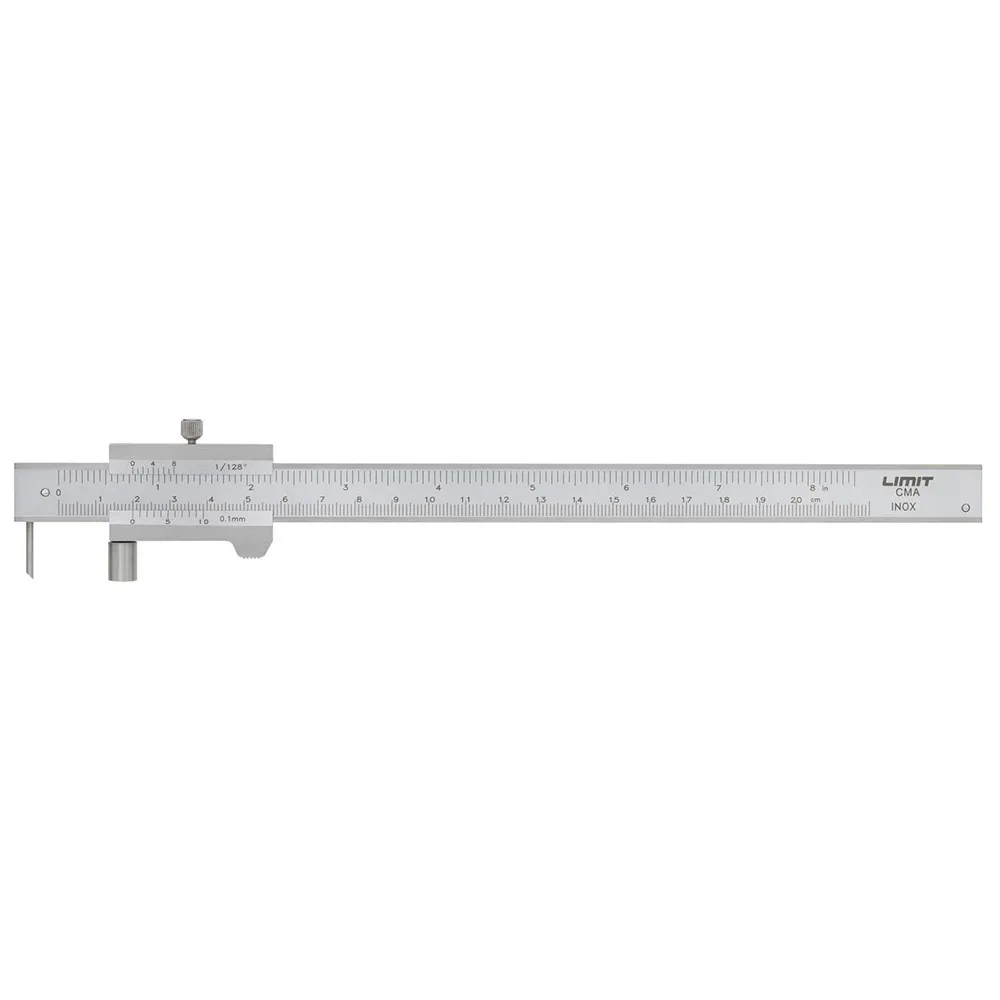 Strykmått Limit 200 mm För Metall