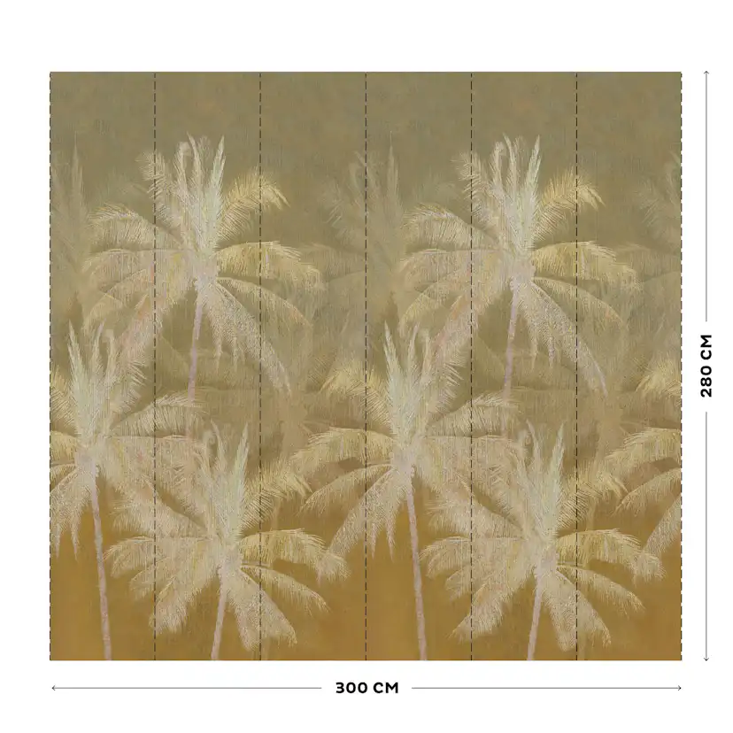 Fototapet Art for the Home Vintage Palm 112124
