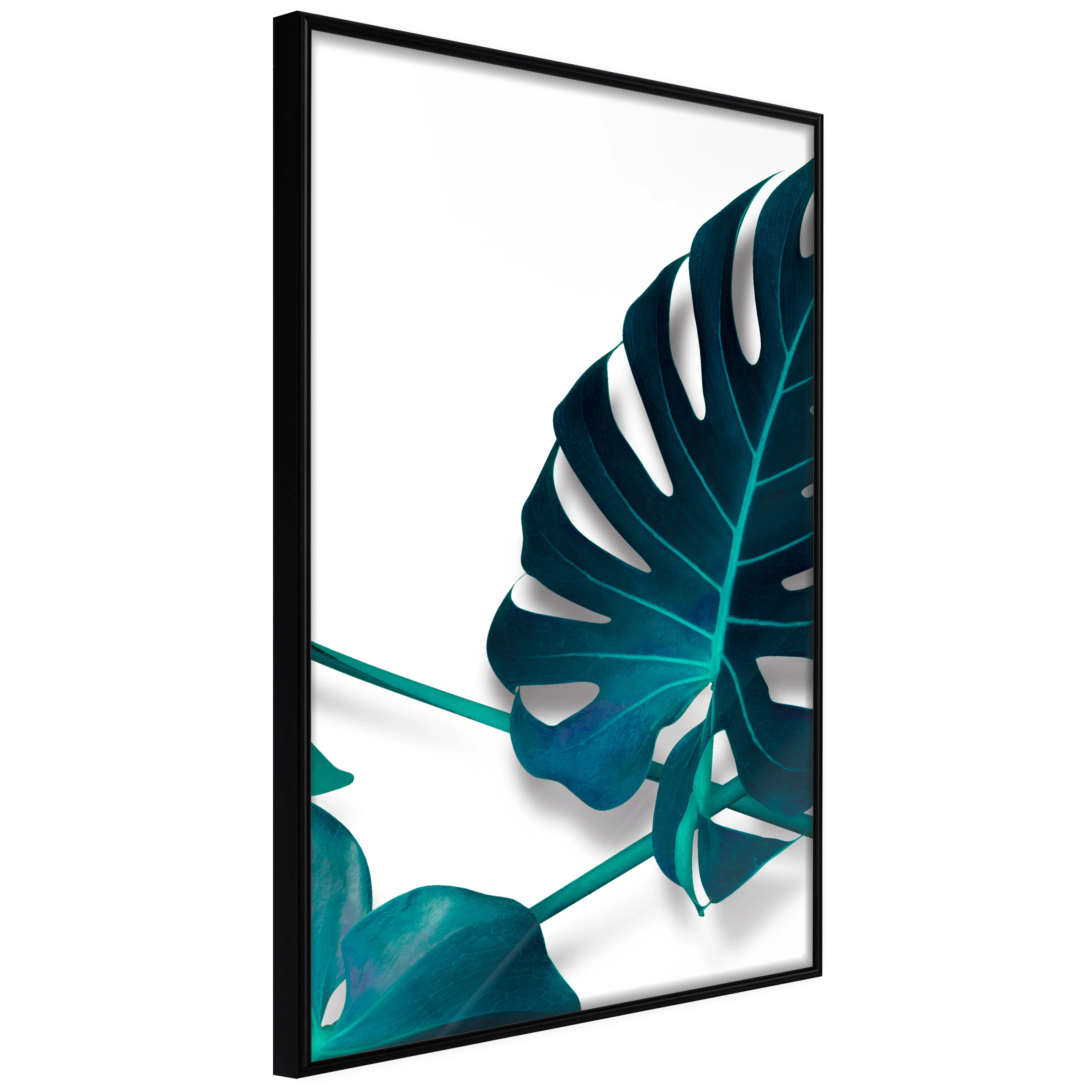 Affisch - Sea Flower [Poster] 40x60 Svart ram, 40x60 cm