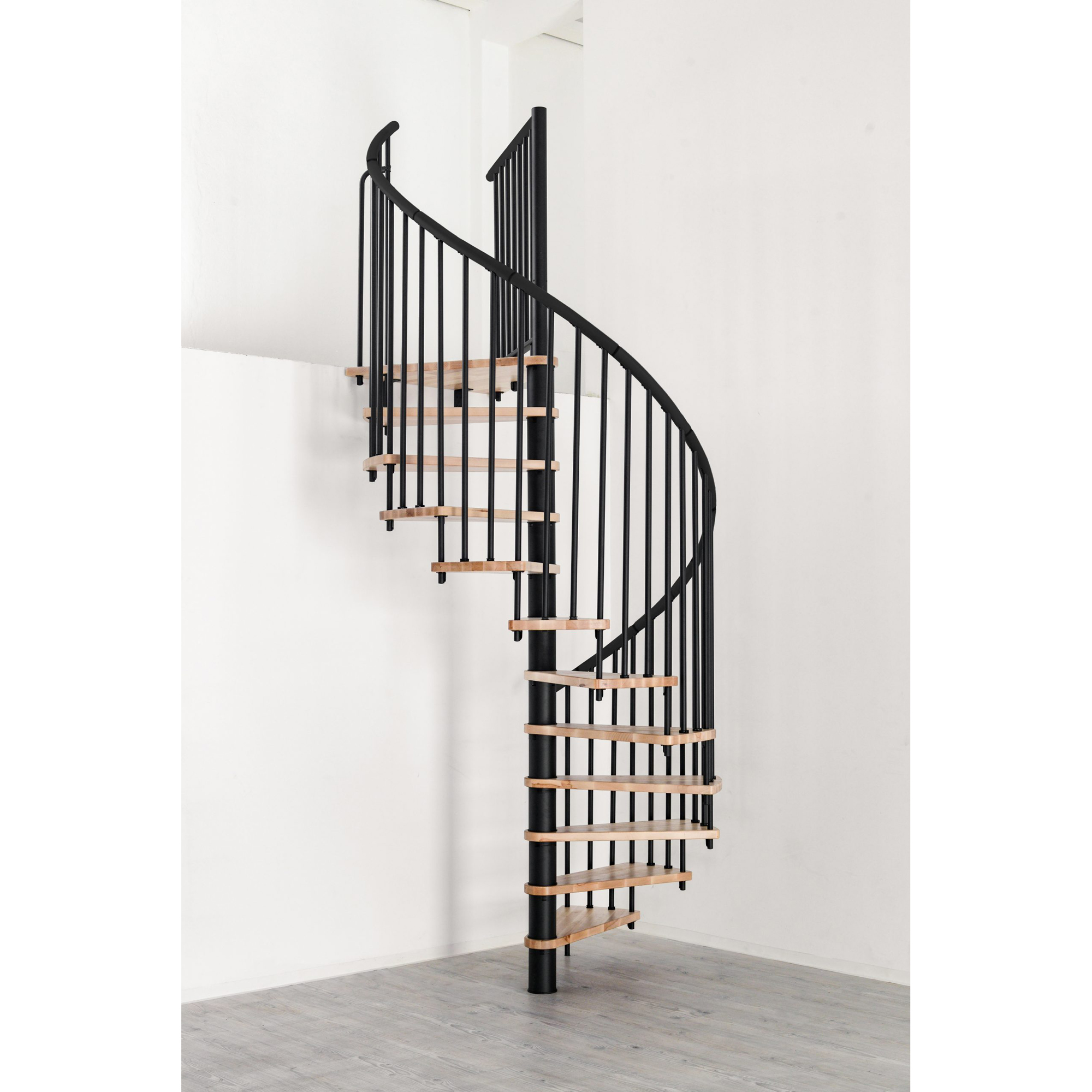 Spiraltrappa Byggera Euro Design Svart