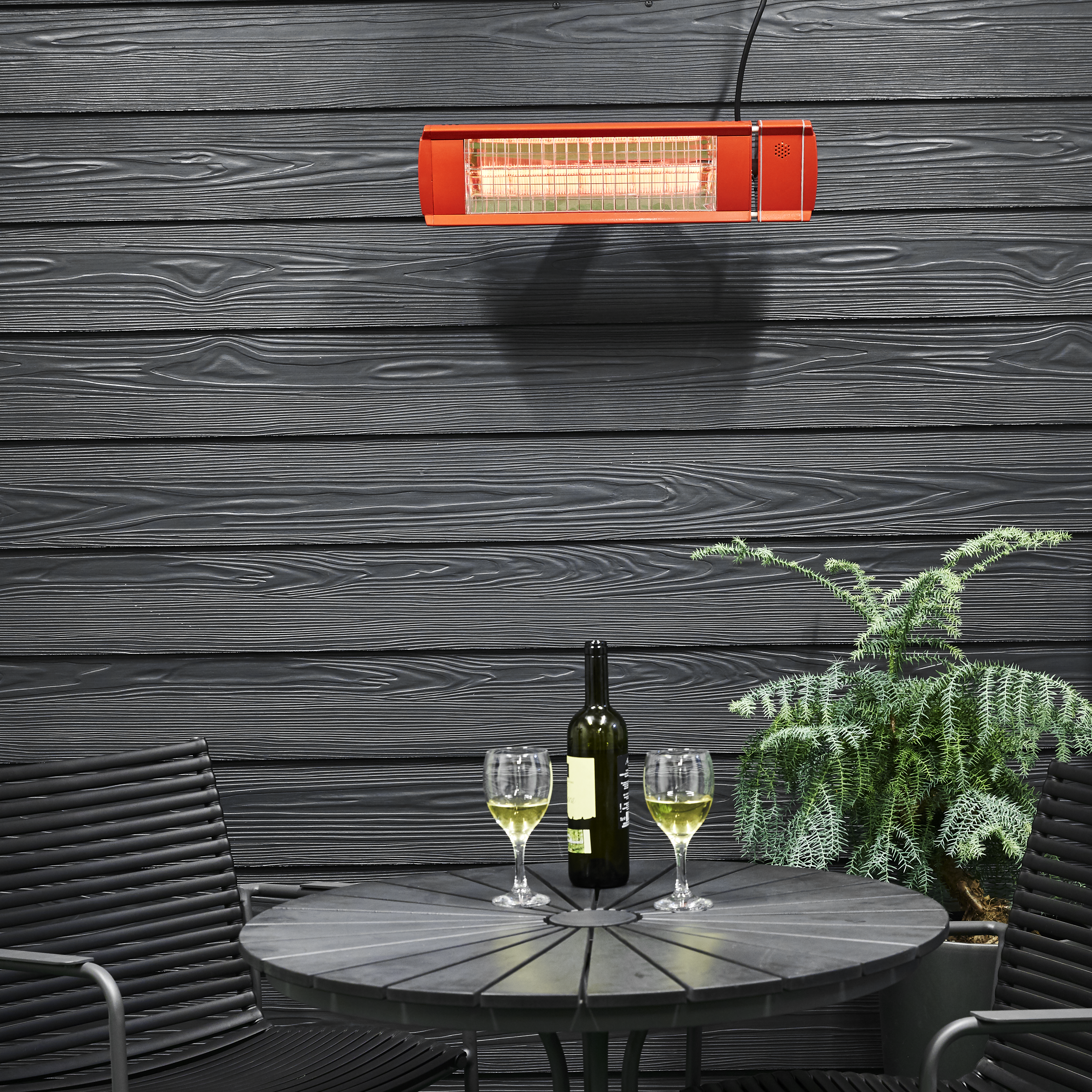 Terrassvärmare HEAT1 ECO High-line 2000W Röd