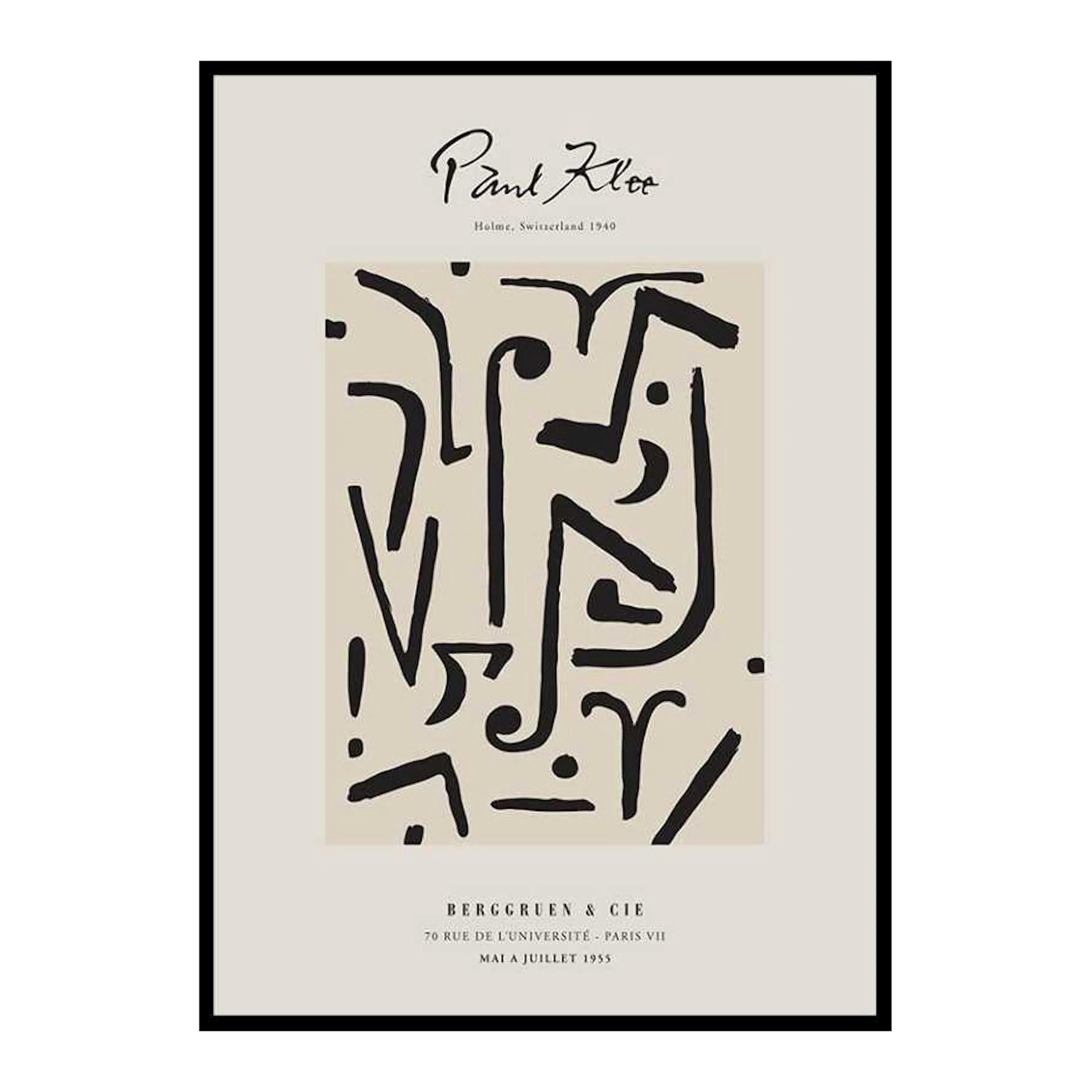 Poster Gallerix Paul Klee Holme