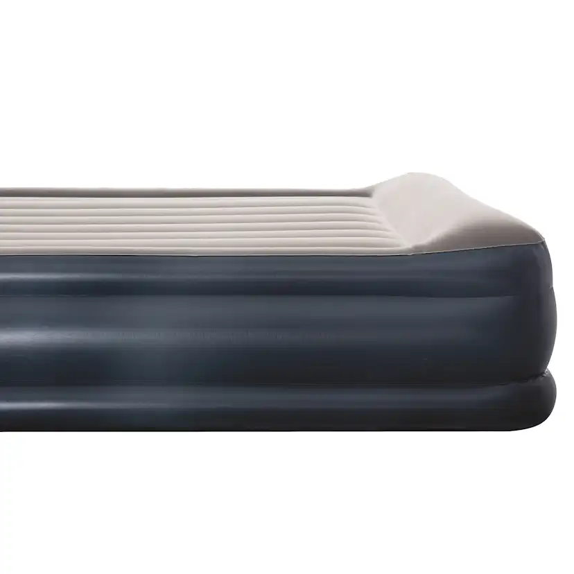 Uppblåsbar Dubbelsäng Bestway Hög Inbyggd Pump Tritech Queen Airbed