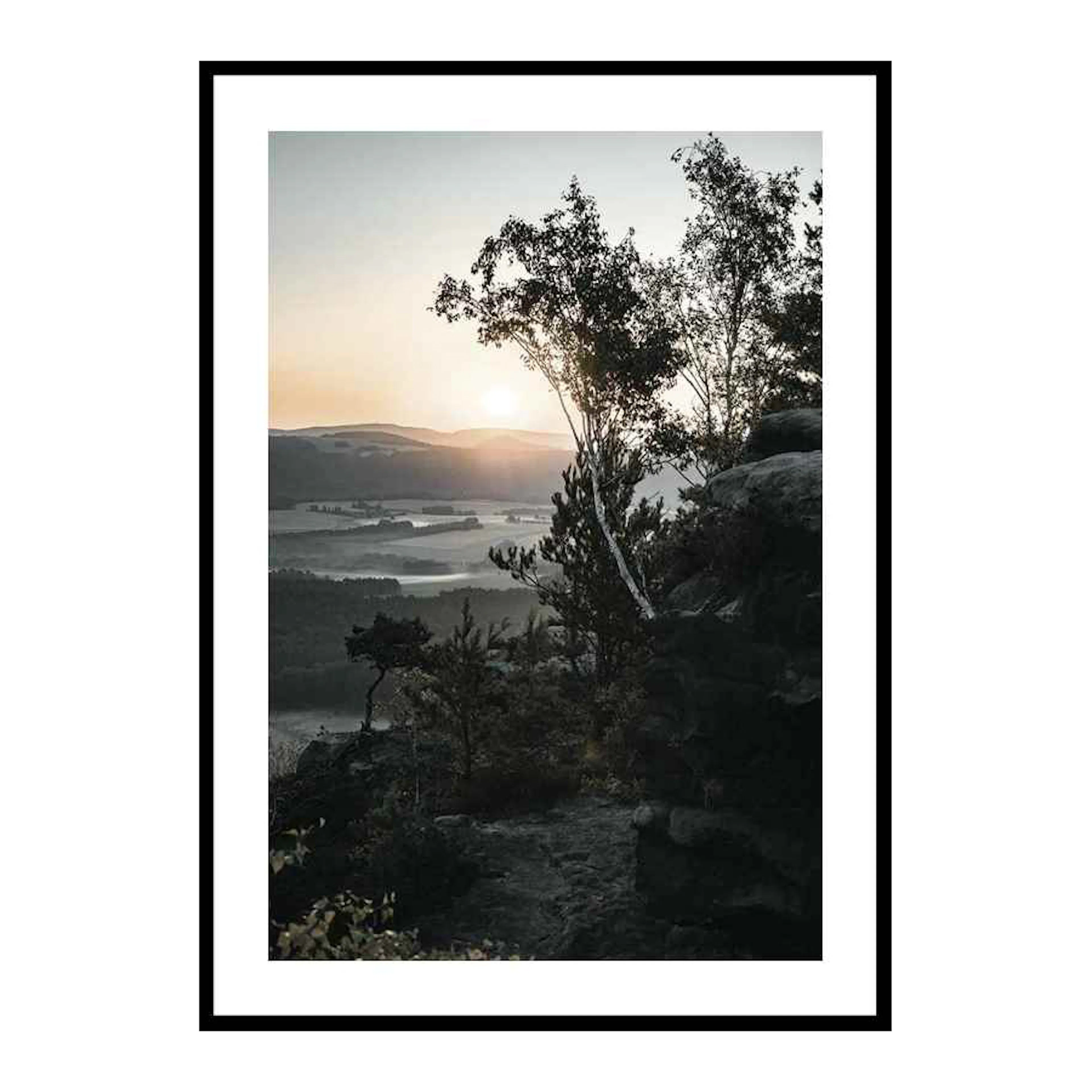 Poster Gallerix Sunrise In Switzerland No2