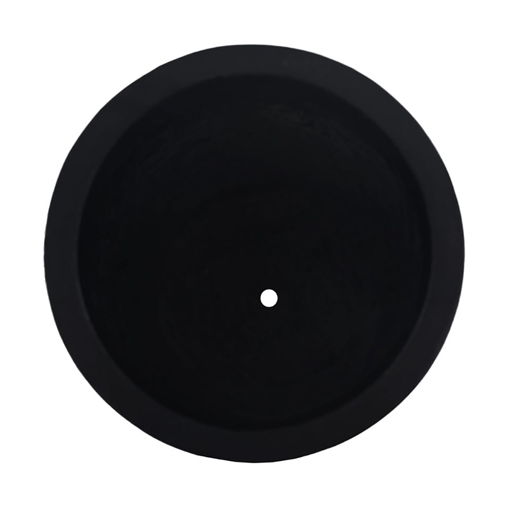 Ytterkrukor Lyfco Hög & Svart 2-pack, Fiberarmerade för Svenskt Klimat