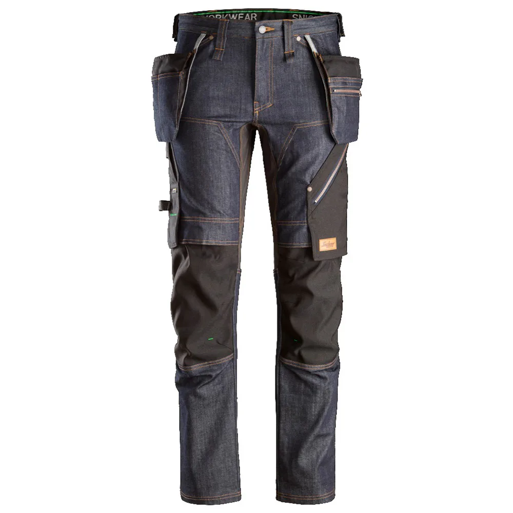 Arbestbyxa Denim + HF FW Storlek: 44 , Färg: Denim\Black