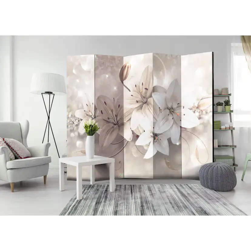 Rumsavdelare Arkiio Diamond Lilies II 225x172 cm