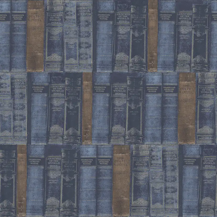Tapet Galerie Wallcoverings Library Books G56133