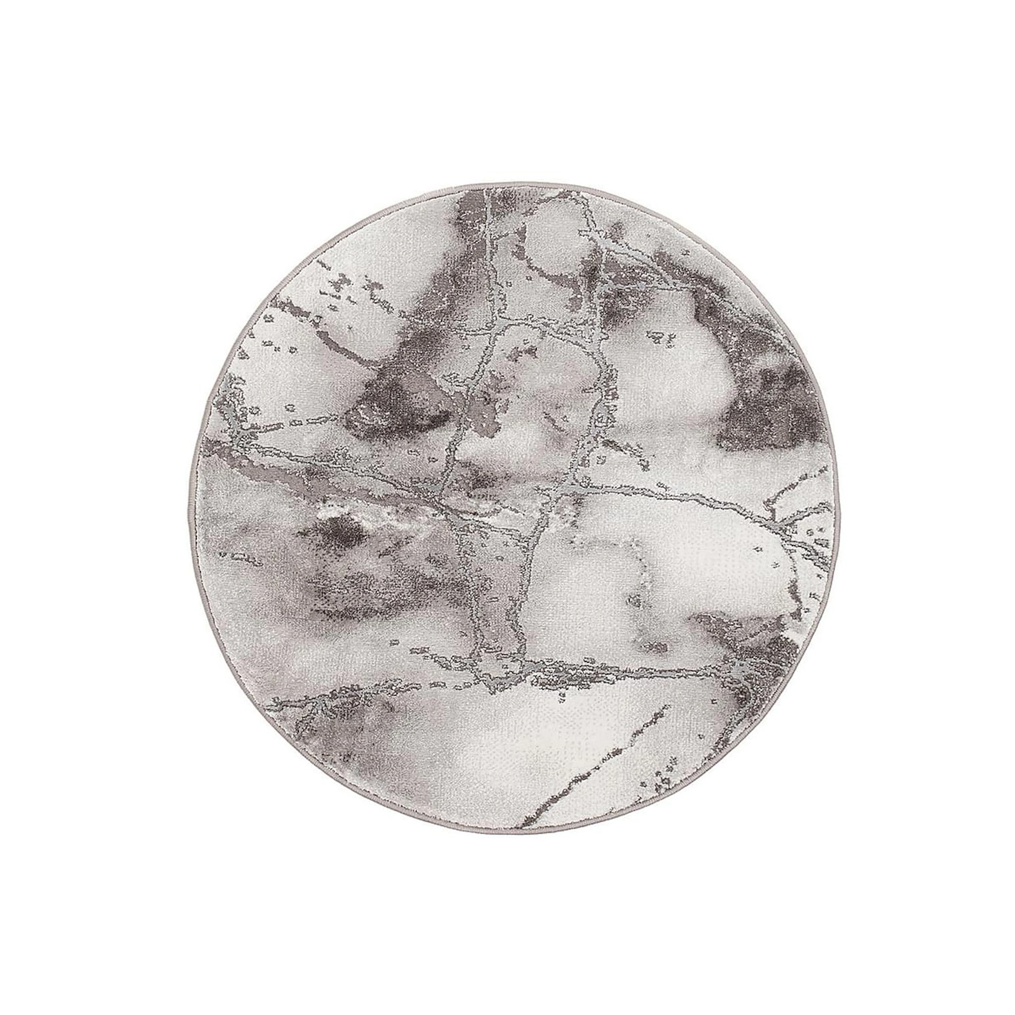 Ciril Concrete Silver rund 160 Silver, Ø 160 cm