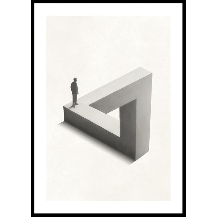 Poster Gallerix Penrose Triangle