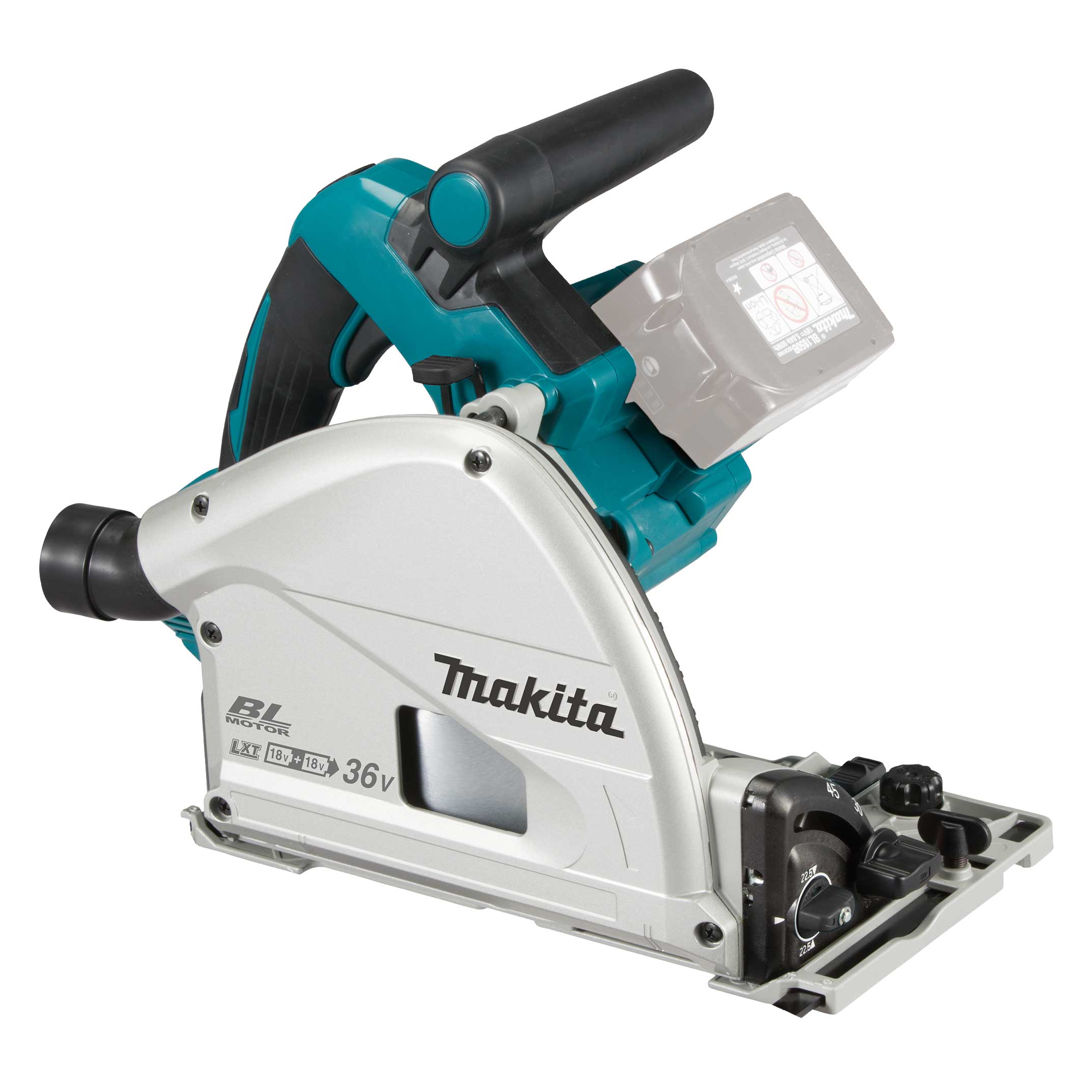 Sänksåg Makita LXT DSP600ZJ 2x18V utan Batteri