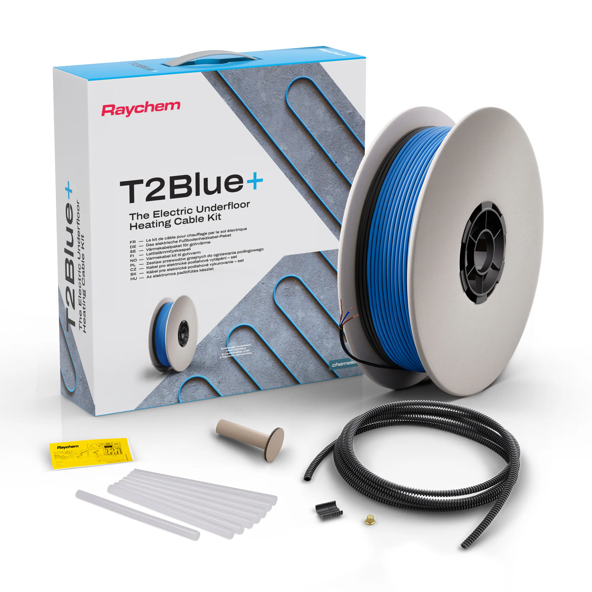 VÄRMEKABEL T2BLÅ+7 15M R-BL7P-15M-105W/T0 15 m