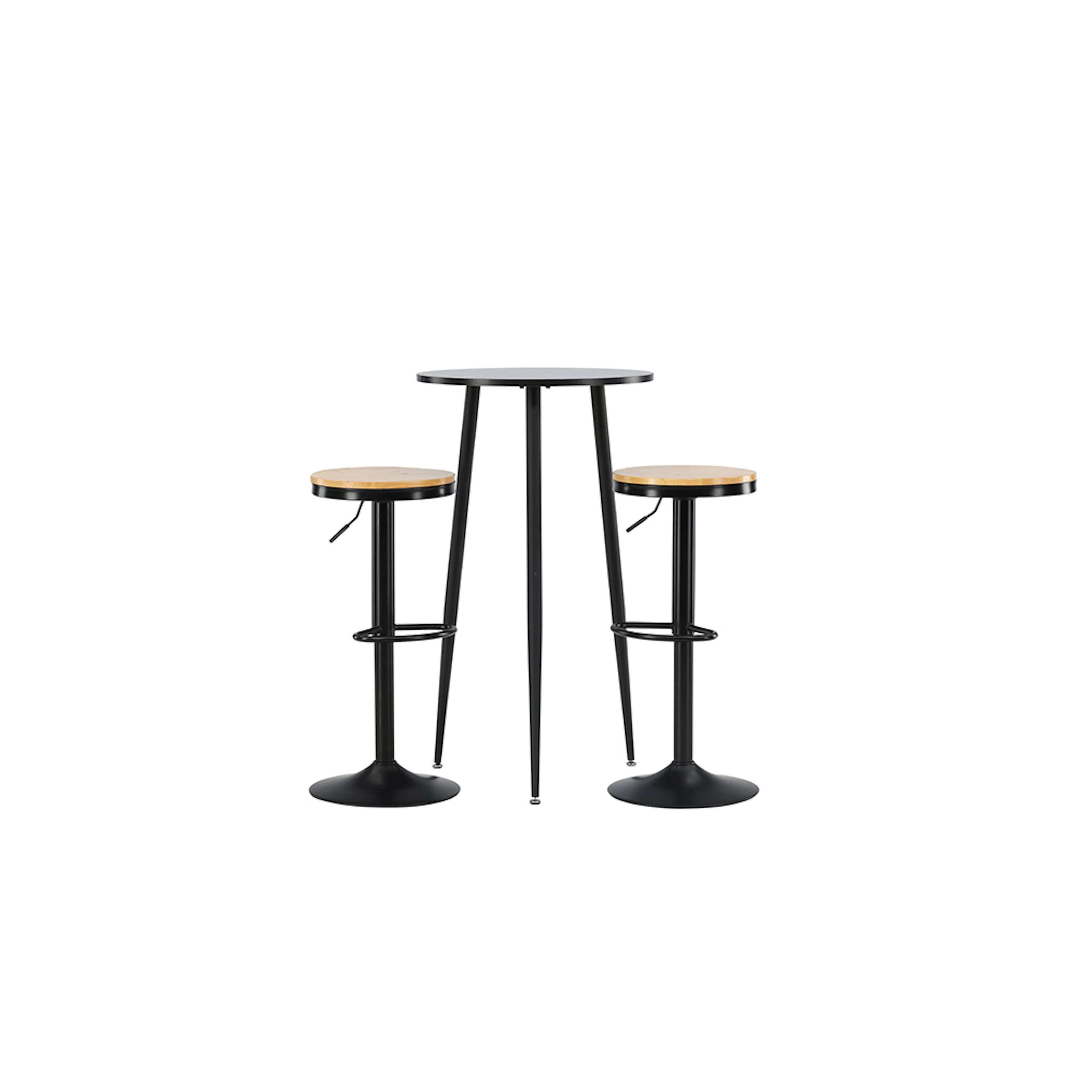 Matgrupp Venture Home Plaza Ø60 cm med 2 st Conway stolar