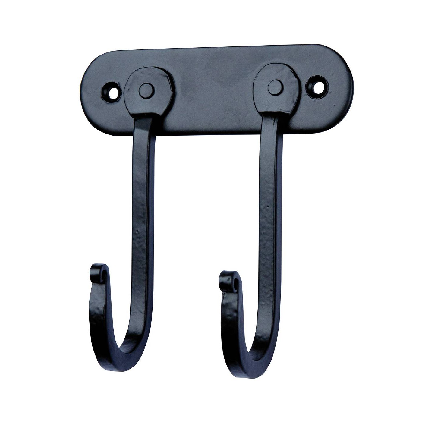 Klädhängare Millers 2-Krok Smide Svart