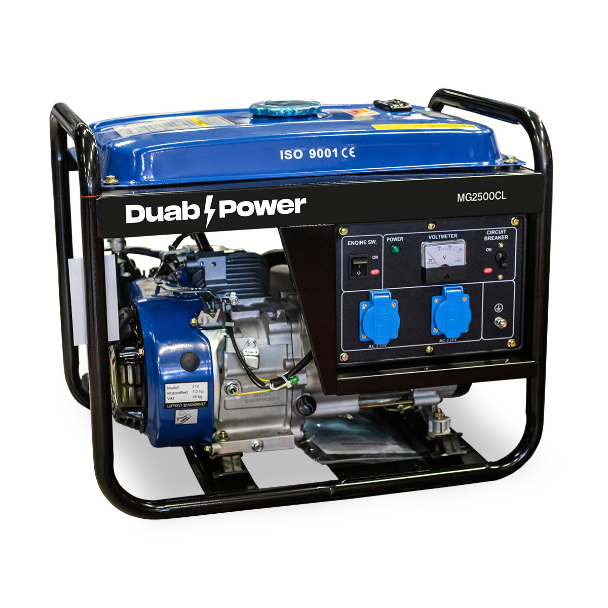 Elverk Duab-Power MG2500 1-fas Bensin