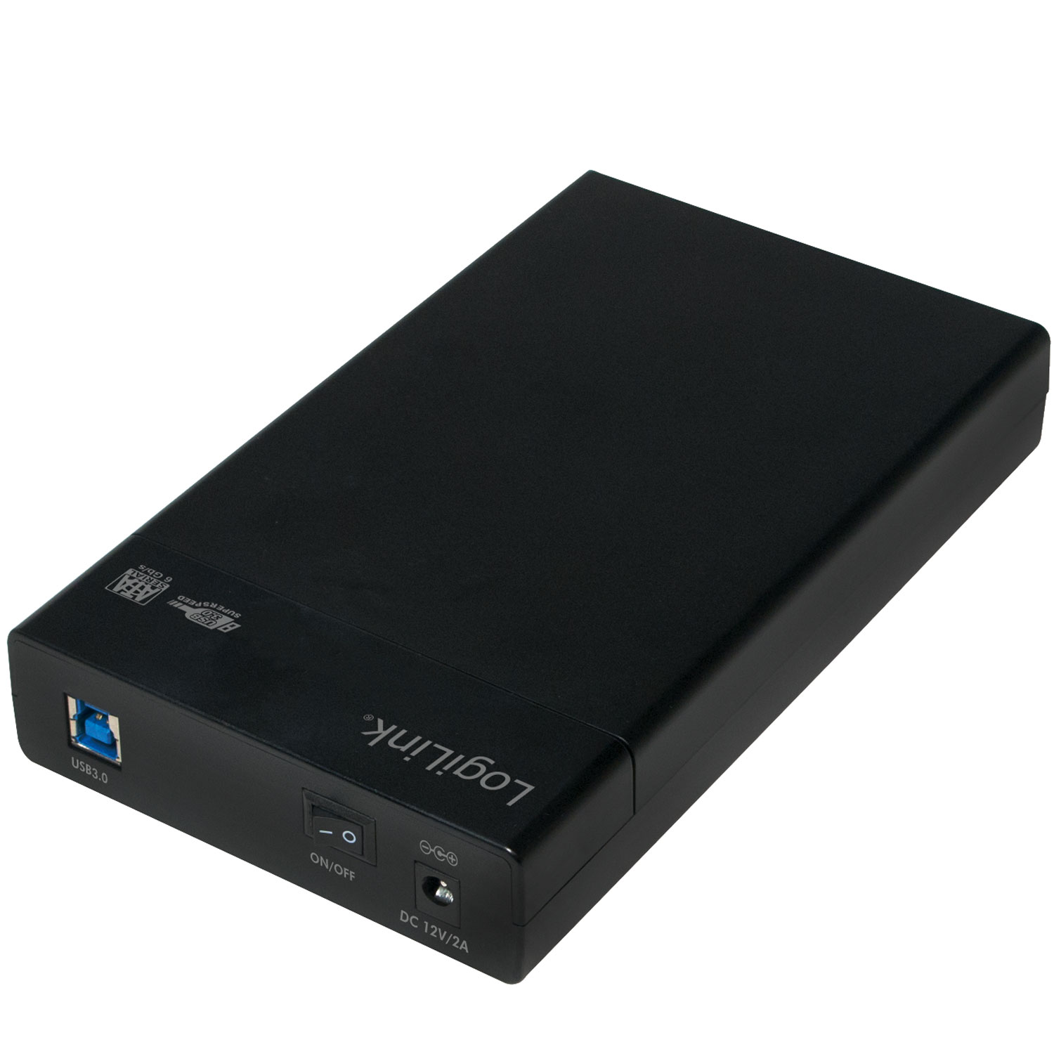 Hårdiskkabinett LogiLink 3,5 tum USB 3.0