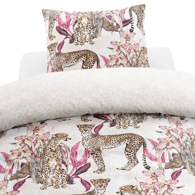 Påslakanset Borganäs of Sweden Cheetah Enkelsäng