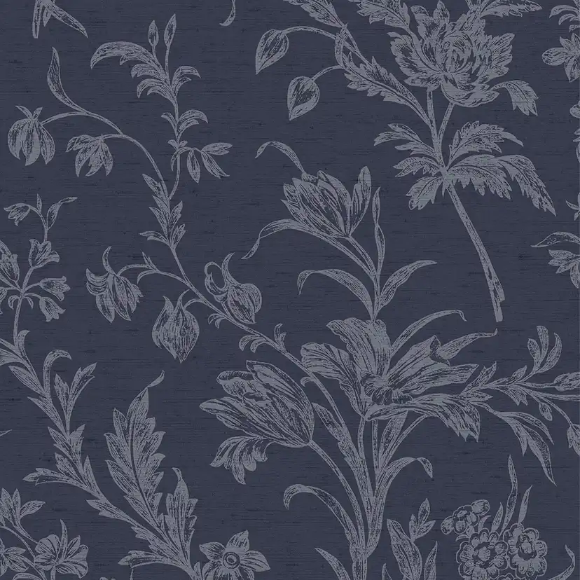 Tapet Laura Ashley Lloyd Blå