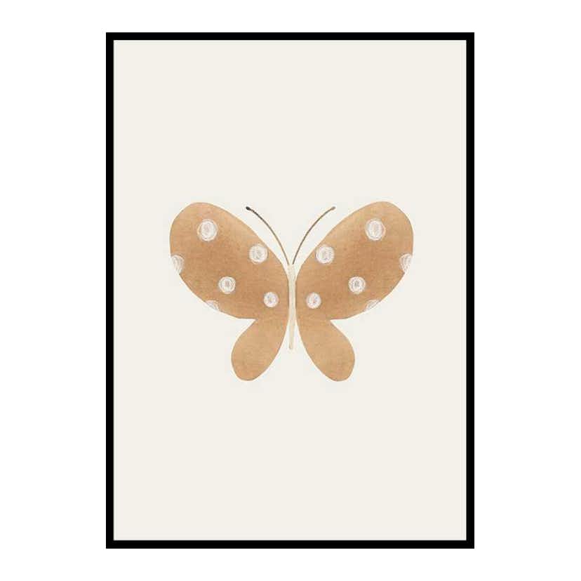 Poster Gallerix Brown Butterfly