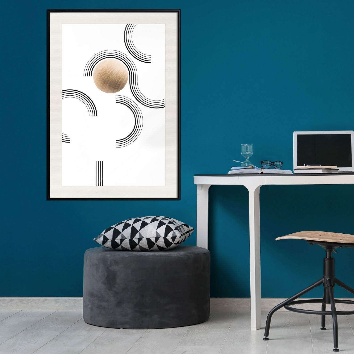 Poster Artgeist Affisch Locked Ball