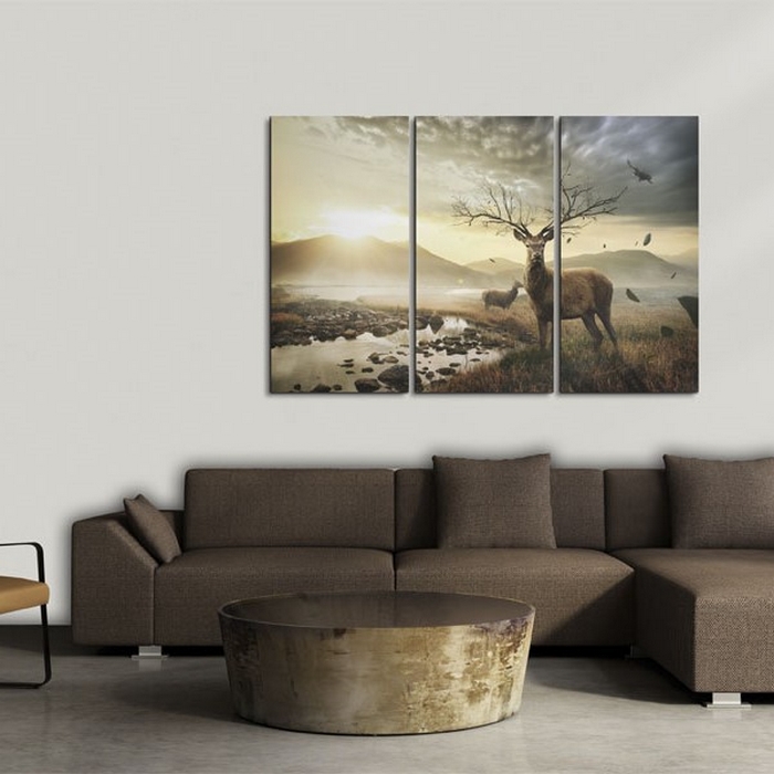 Tavla Arkiio Deer With A Tree Like Antlers