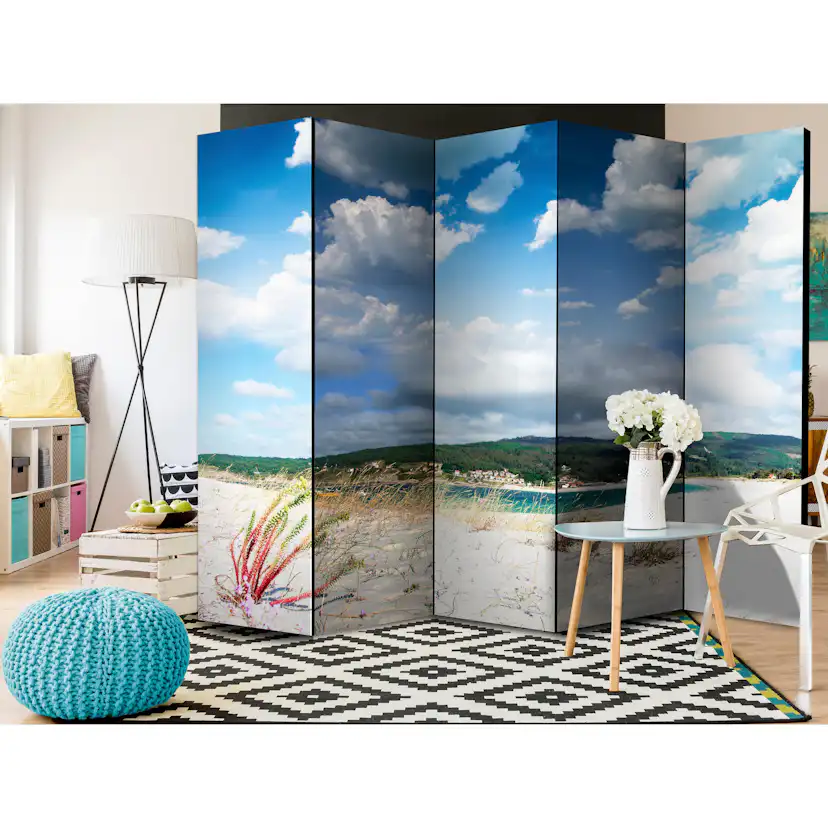 Rumsavdelare Arkiio Beach on the Costa da Morte II 225x172 cm