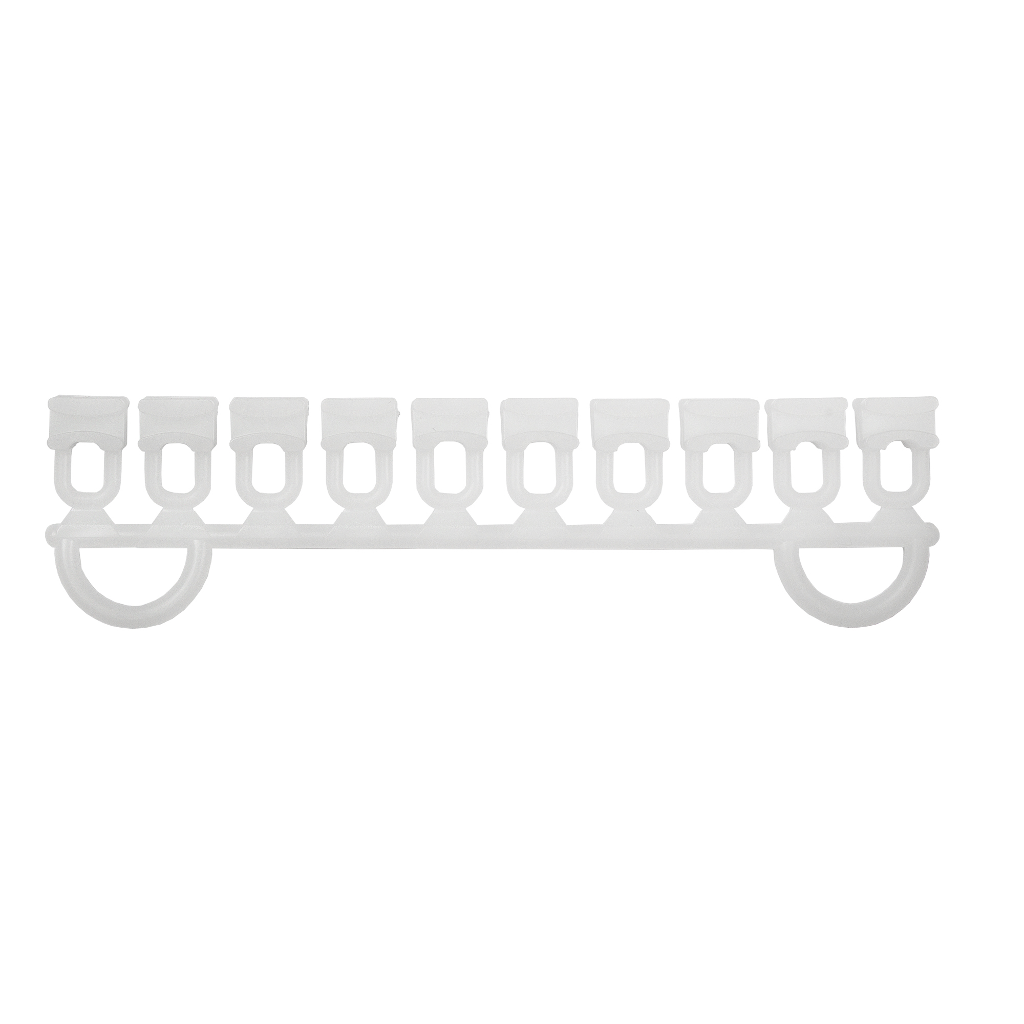 Gardintillbehör Kirsch Glid För U-skena Vit