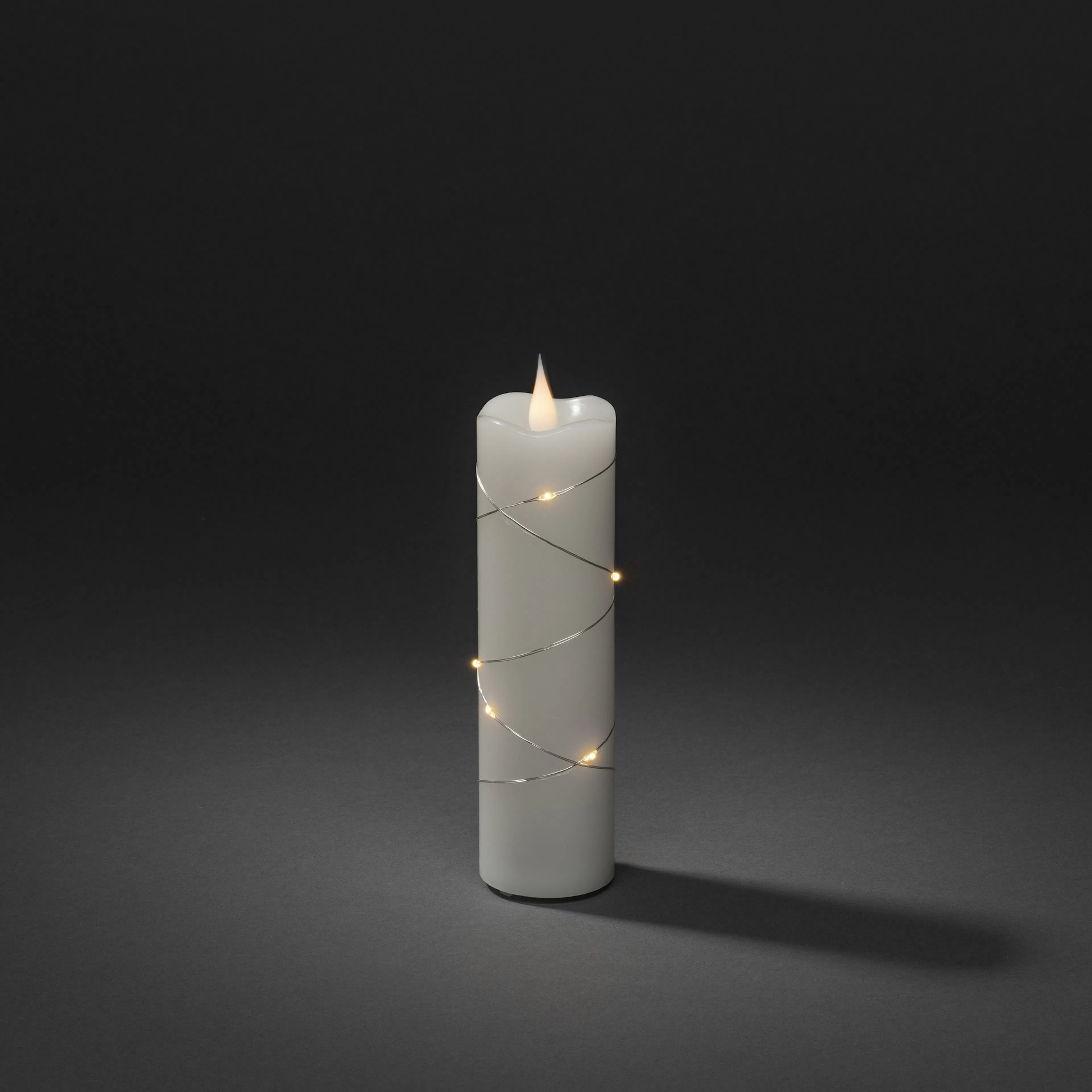 Vaxljus Gnosjö Konstsmide Micro-LED 1824-26 2xAA Batteriljus