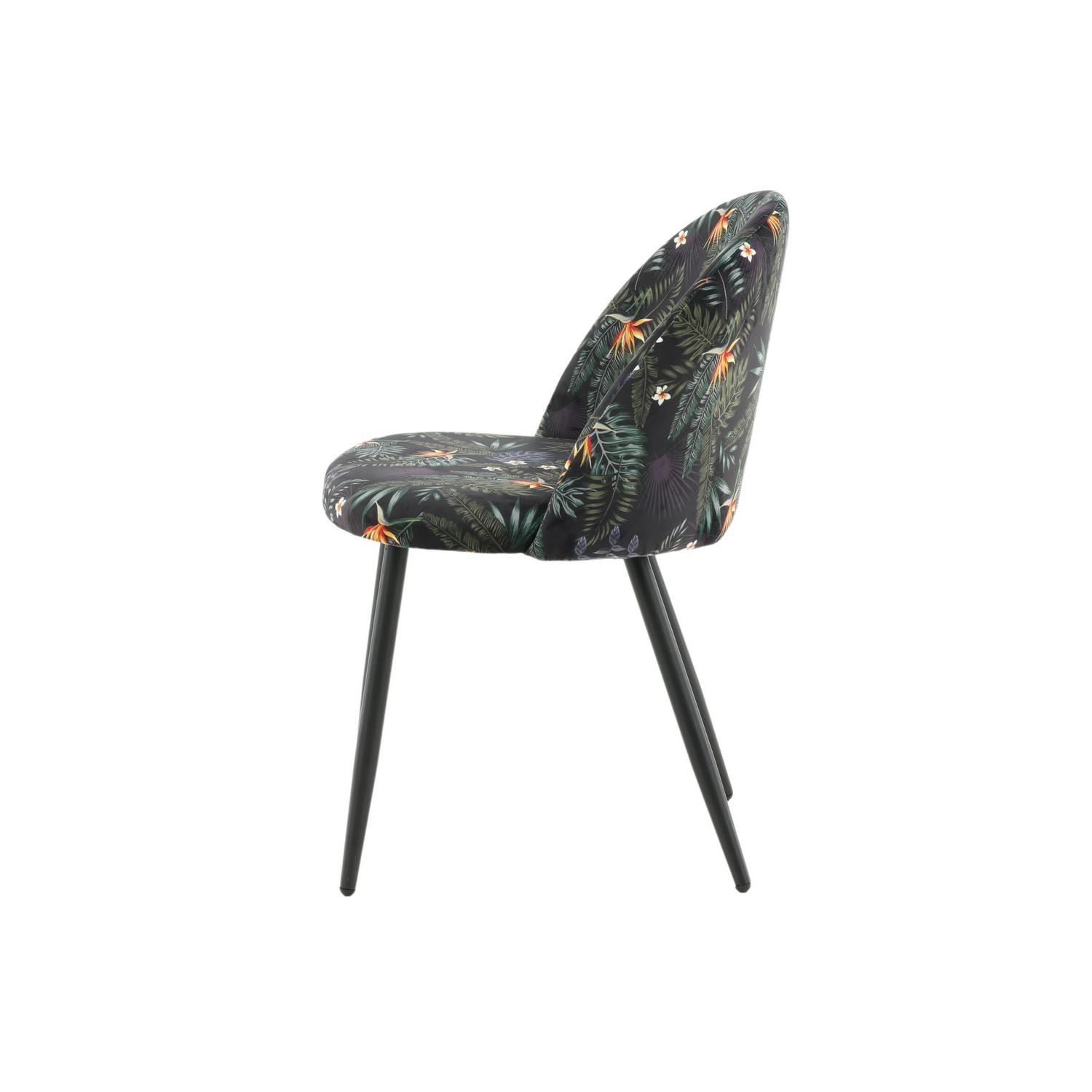 Matstol Venture Home Velvet Blommönstrad