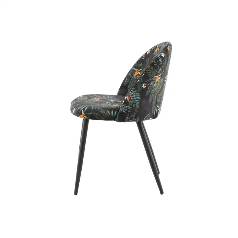 Matstol Venture Home Velvet Blommönstrad