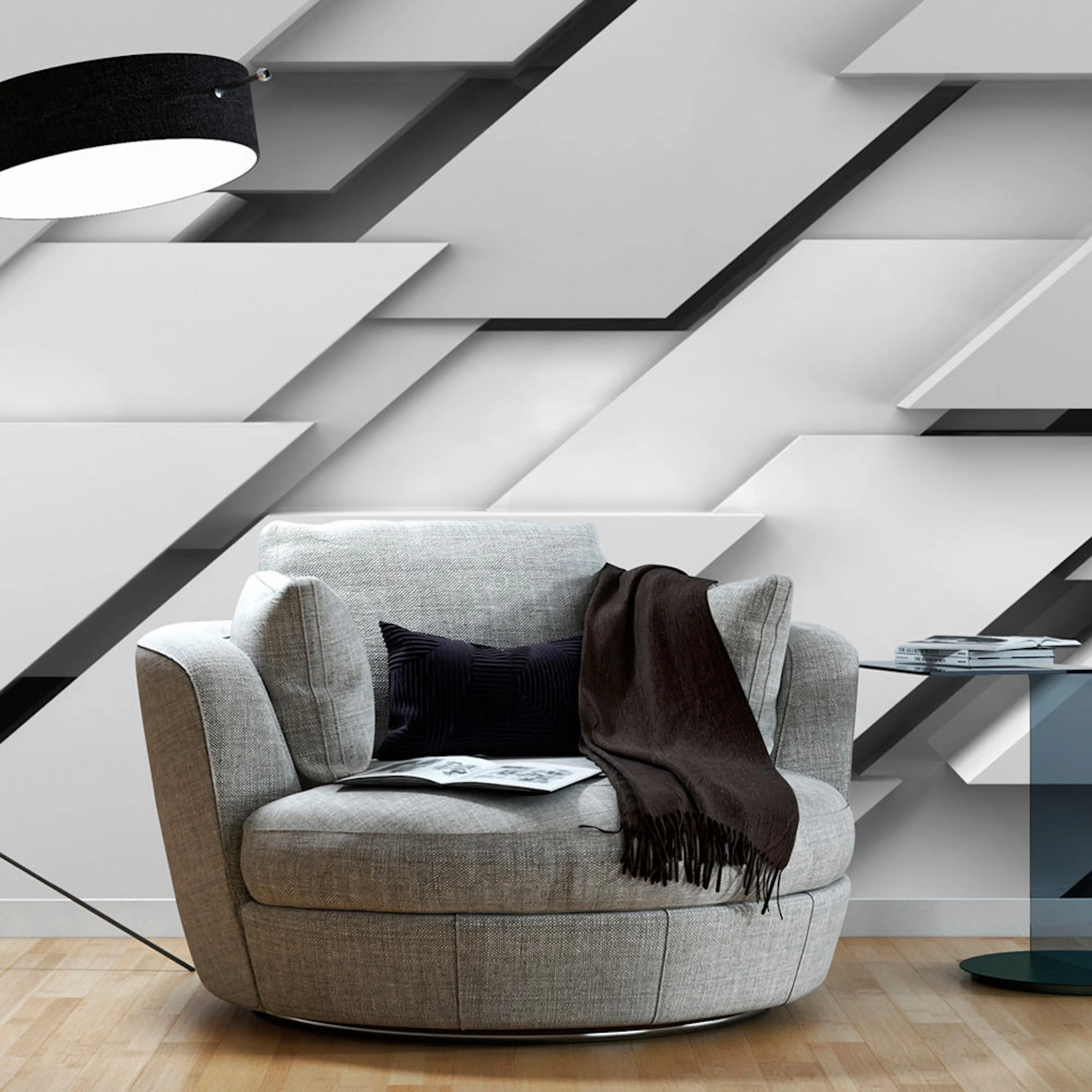 Fototapet Arkiio The Edge Of Gray