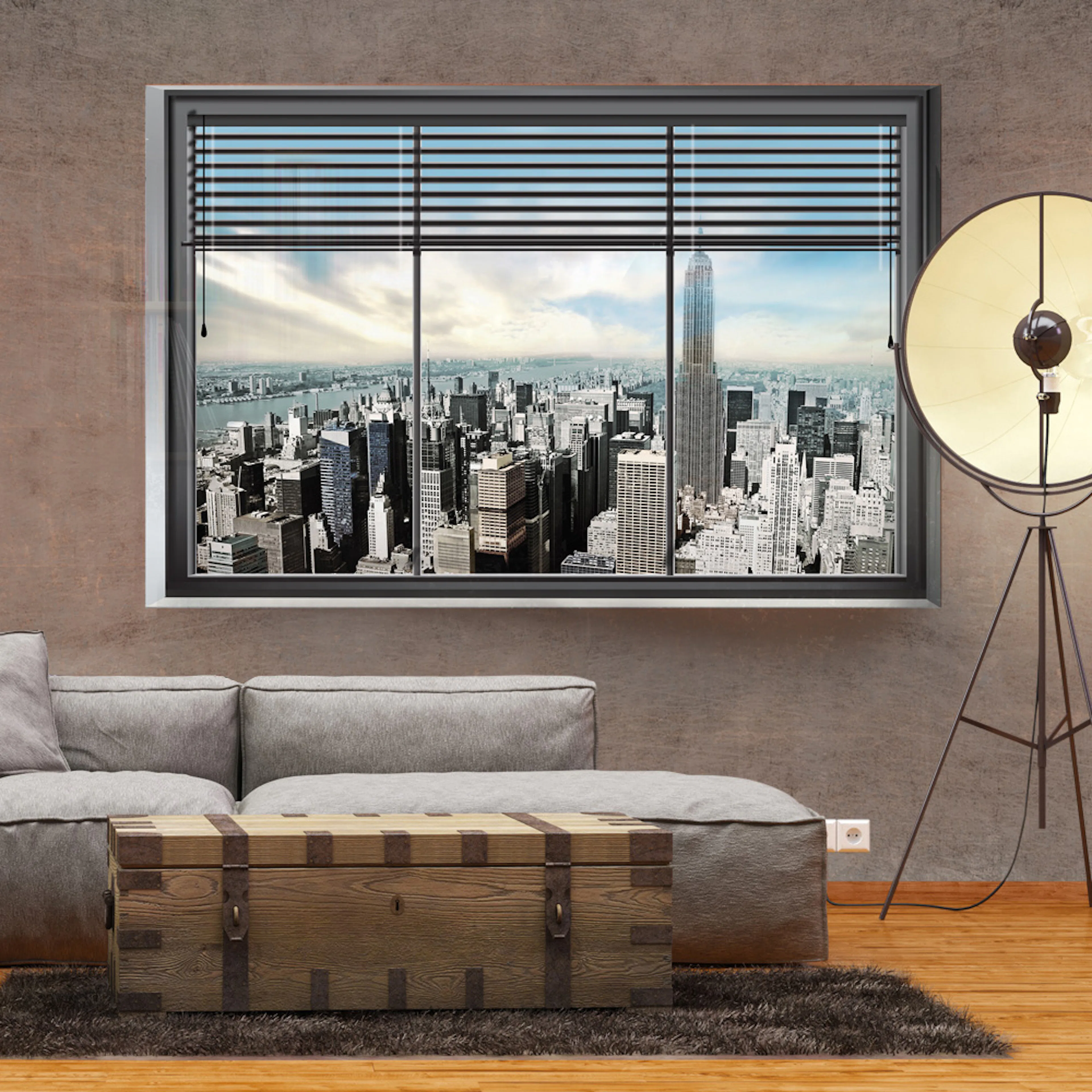 Fototapet Arkiio New York Window