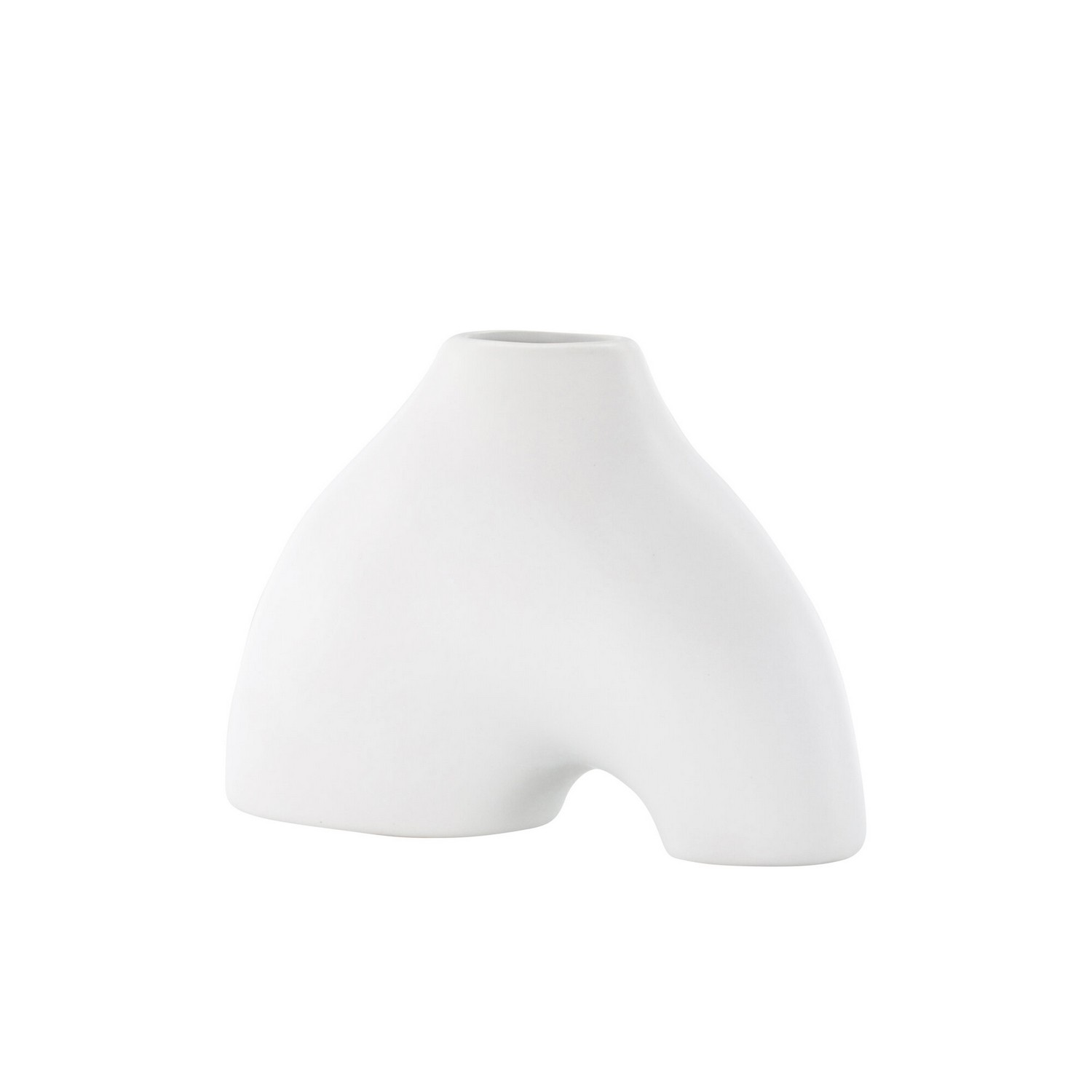 Kento Vase - White - 21*8*15Hcm Vit