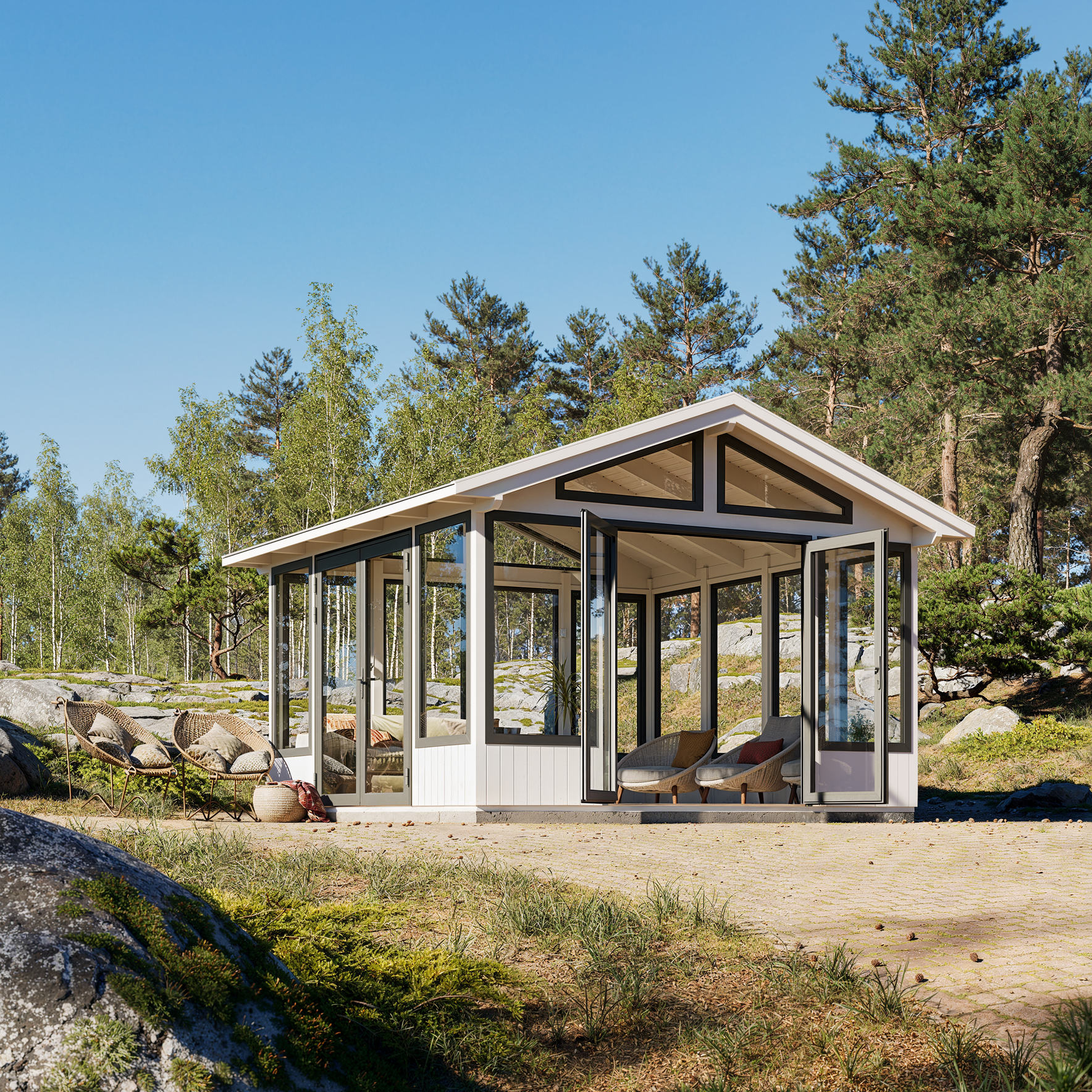 Isabella 14.7 m2 BNDIP Impregnerad brun