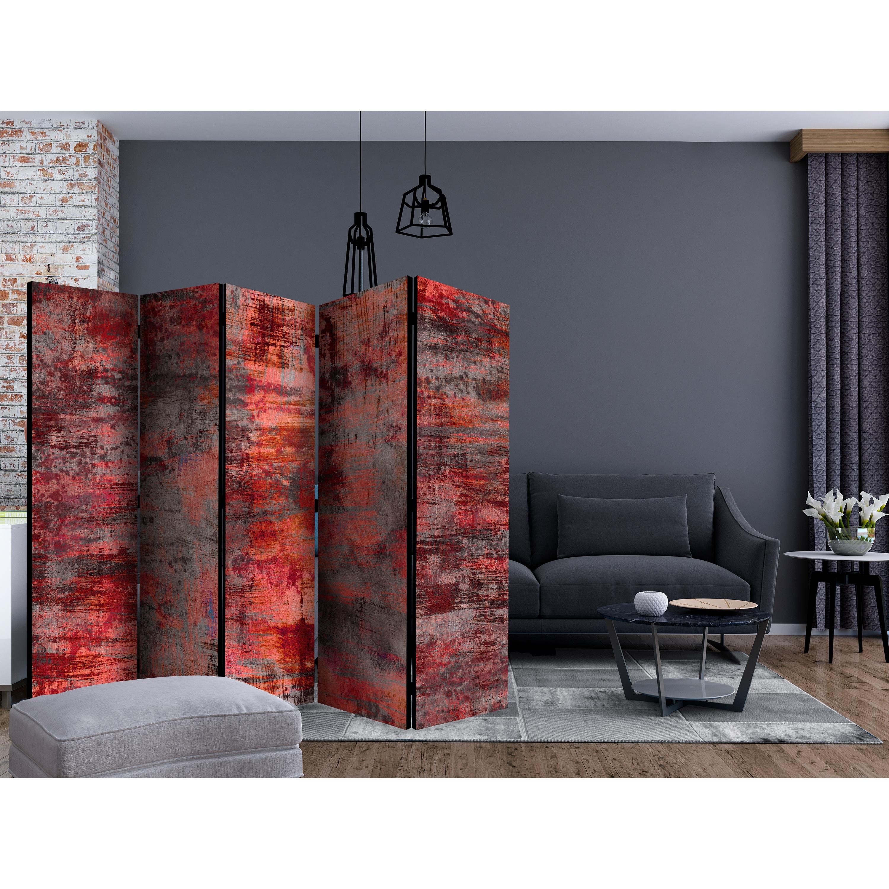 Rumsavdelare Arkiio Red Metal II 225x172 cm