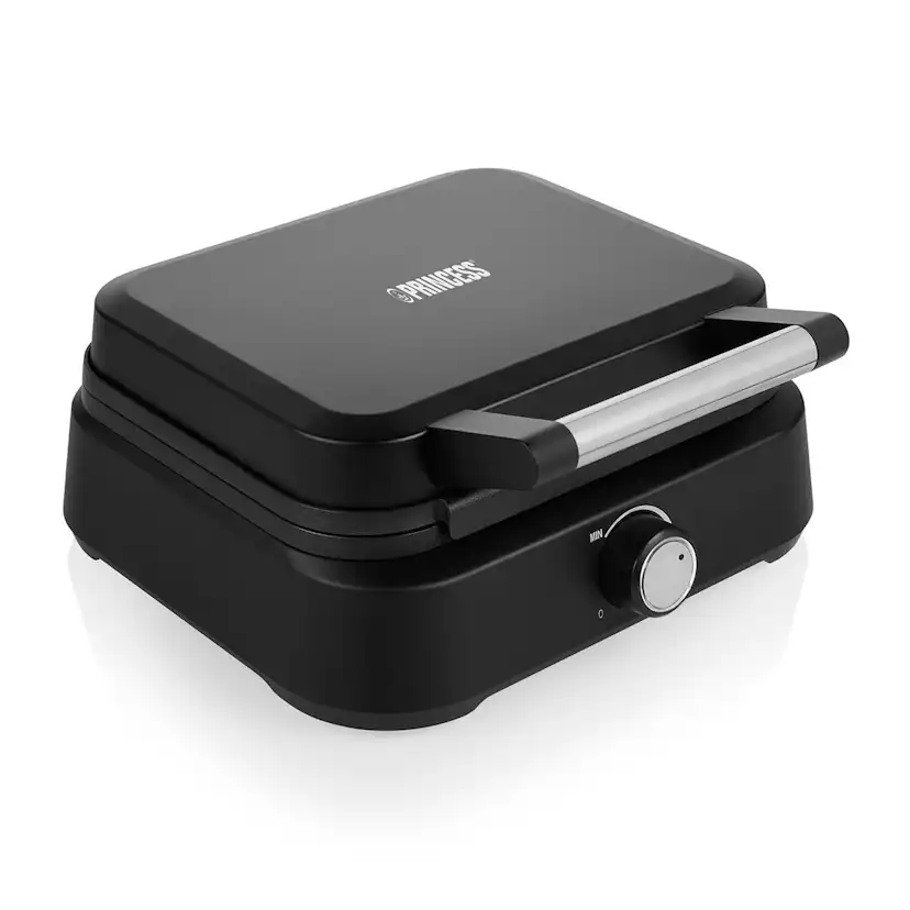Belgiskt Våffeljärn Princess DeLuxe Piano Black