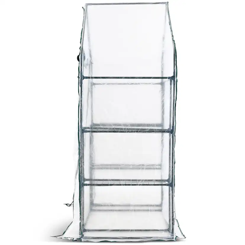 Växthus Metalcraft 1,04 kvm Transparent Rektangulärt