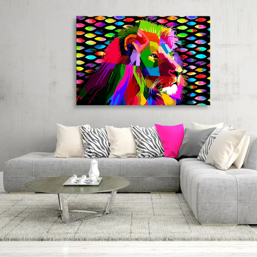 Tavla Arkiio Rainbow Lion