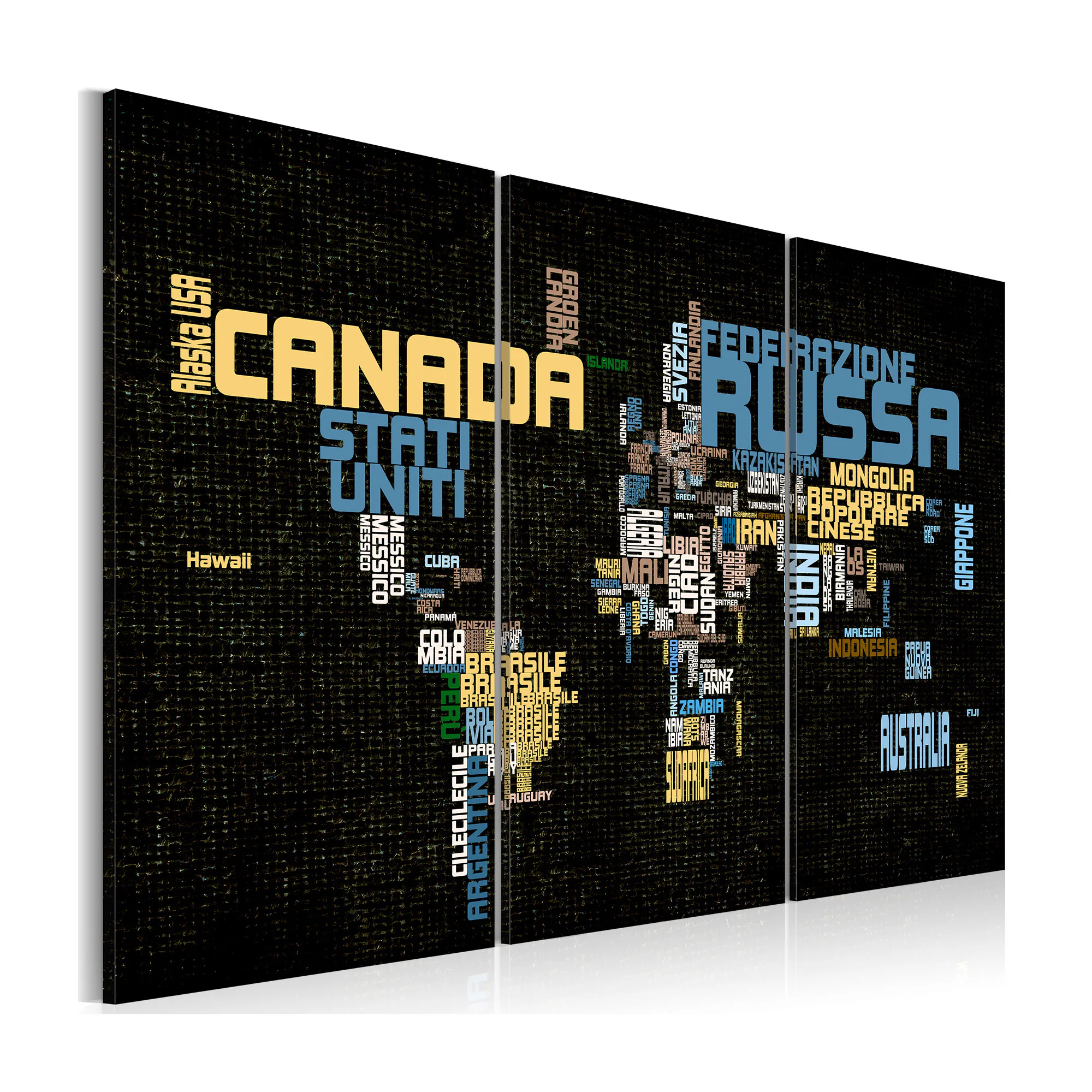 Tavla Arkiio The World Is Not Enough Triptych