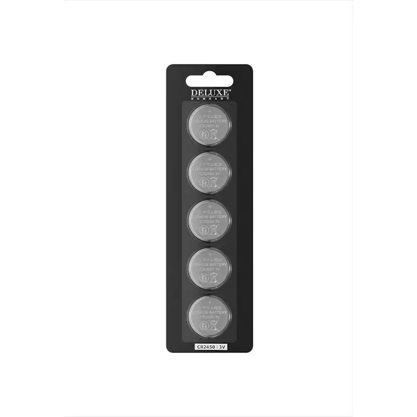 Batteri DeluxeHomeart CR2450 3V 5-pack