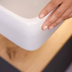 Tvättställsskåp Duravit Qatego med Tvättställ och Lucka