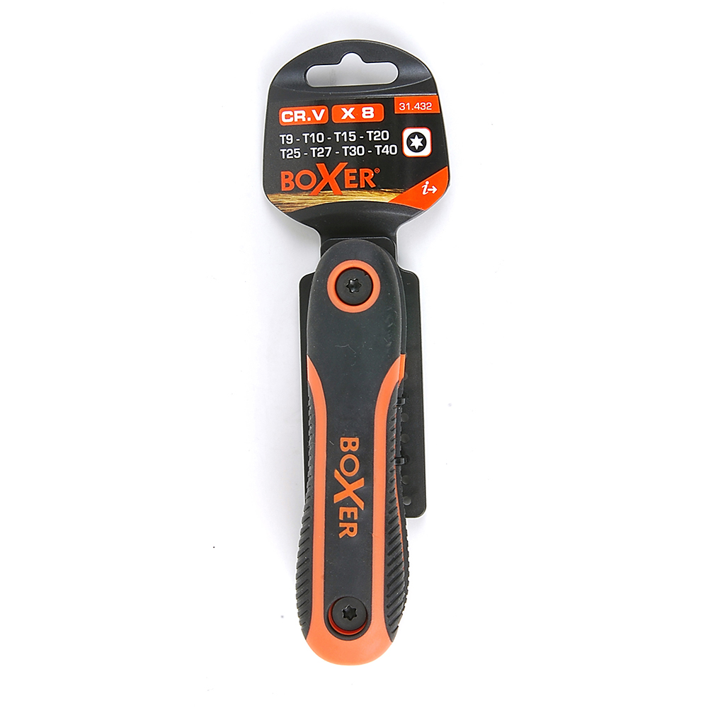 Nyckelsats Torx Boxer 8 i 1