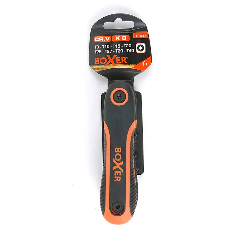 Nyckelsats Torx Boxer 8 i 1